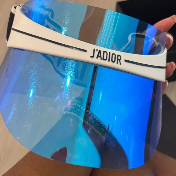 Dior J'Adior Blue and White Visor - Picture 9 of 10